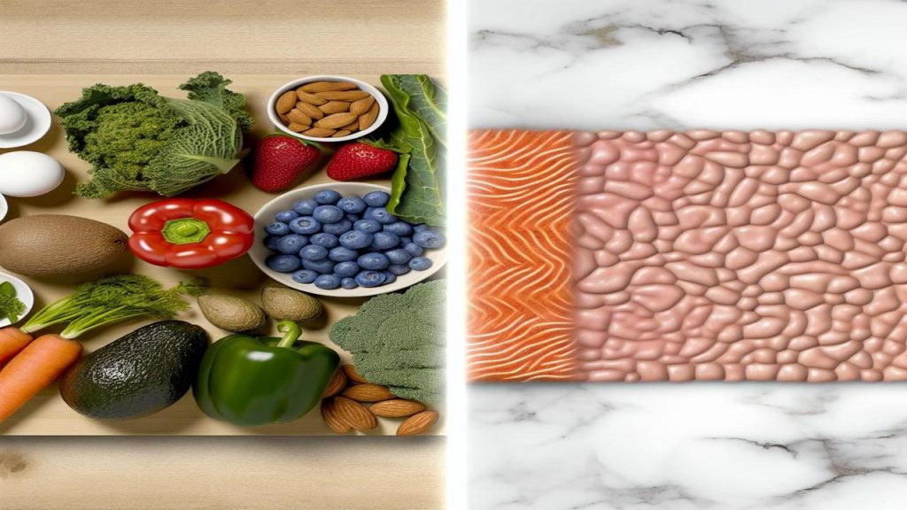 Jak dieta wpływa na stan porów skóry?