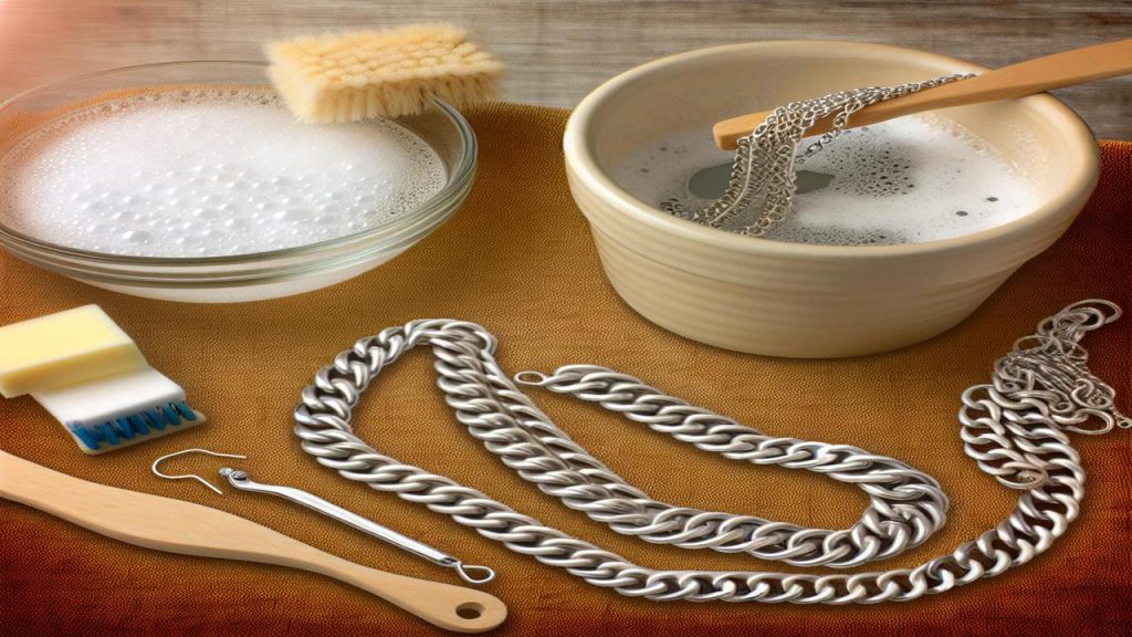 Jak wyczyścić srebrny łańcuszek?